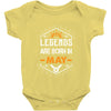 Legends Are Born In May Baby Onesie