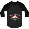 November Peeking Out Baby Girl 3/4 Sleeve Shirt