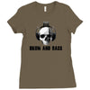 drum and bass Ladies Fitted T-Shirt