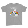ls mug eat rainbow eat les Youth Tee