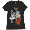 volcano head Ladies Fitted T-Shirt