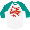 Chinese New Year Symbol 3/4 Sleeve Shirt