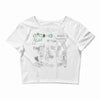 rayguns Crop Top