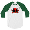 deadpool cartoon 3/4 Sleeve Shirt