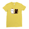 purr evil 2 Ladies Fitted T-Shirt