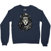 nerd  lion Crewneck Sweatshirt