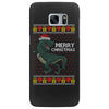 ugly dinosaur merry christmas Samsung Galaxy S7 Edge