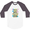 love my crazy dog 3/4 Sleeve Shirt
