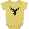 deer head vector Baby Bodysuit
