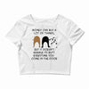 MONEY CAN BUY A LOT OF THINGS, Crop Top