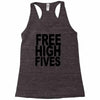 free high fives t shirt x large funny humor geek awesome highfive cool Racerback Tank