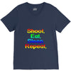shoot eat sleep repeat gun V-Neck Tee