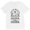 Golfer Father V-Neck Tee