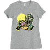zombie burger Ladies Fitted T-Shirt