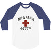 mash 4077th tv division vintage style 3/4 Sleeve Shirt