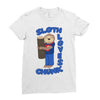 sloth loves chunk Ladies Fitted T-Shirt