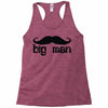moustache Racerback Tank