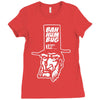 buh humbug scrooge Ladies Fitted T-Shirt