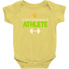 plant powered athlete Baby Bodysuit
