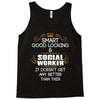 Smart Good Looking Social Worker Doesnt Get Better Than Tank Top