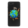 animal polygon around the planet iPhone 7 Plus Case
