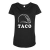 Taco Maternity Scoop Neck T-shirt