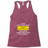 Under Construction Personalize Baby Racerback Tank