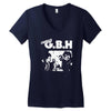 charged gbh Women's V-Neck T-Shirt