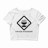 fries hogger Crop Top