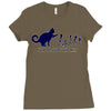 my cat ate your stick family Ladies Fitted T-Shirt