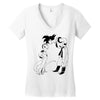 goku vs freeza Women's V-Neck T-Shirt