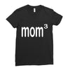 mom 3 Ladies Fitted T-Shirt