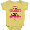 The Best Grammy Was Born In November Baby Onesie