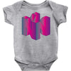 colorful nintendo Baby Bodysuit
