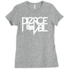 pierce the veil new logo Ladies Fitted T-Shirt