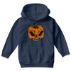 skull pumpkin Youth Hoodie