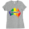 Vote Yes-Australia Marriage Equality Ladies Fitted T-Shirt