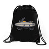 surf biker Drawstring Bags