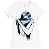 galaxy girl Ladies Fitted T-Shirt