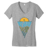 let the sea, set you free Women's V-Neck T-Shirt