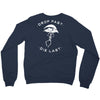 drop fast die last back Crewneck Sweatshirt
