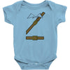 tunic for heroes Baby Bodysuit