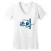night owl Women's V-Neck T-Shirt