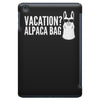 vacation alpaca bag animal humor funny iPad Mini
