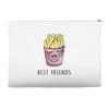 Burger and Fries Best Friends Accessory Pouches