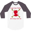 Pirate king Luffy 3/4 Sleeve Shirt