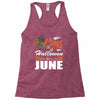 Halloween Kings Are Born In June Racerback Tank