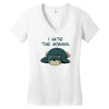 ronflex la flemme Women's V-Neck T-Shirt