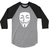 anonymous misteryous 3/4 Sleeve Shirt