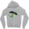 natura animal Zipper Hoodie